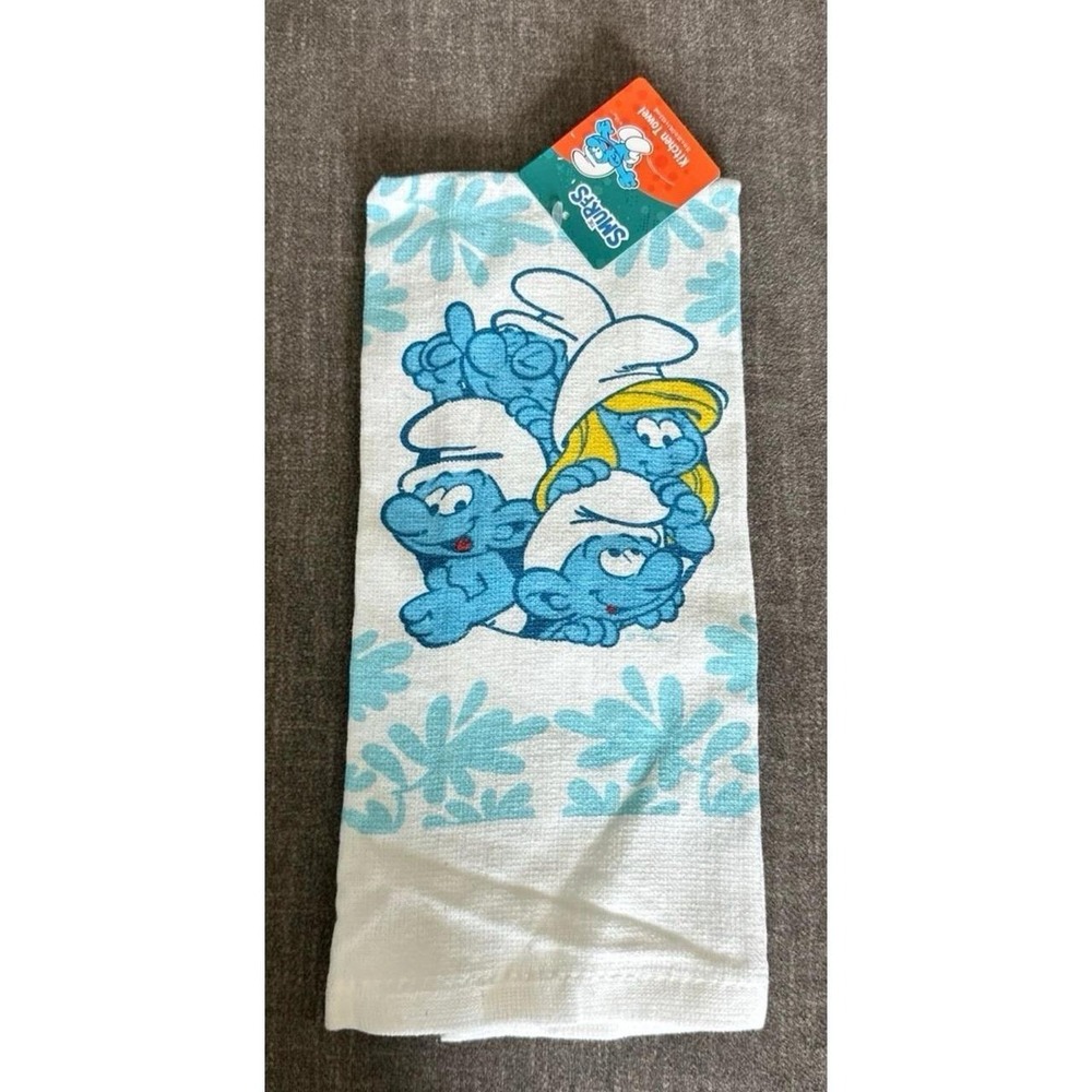 Smurf Kitchen Towel